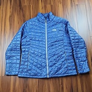 The North Face Thermoball Blue Women’s Full Zip Jacket Size XL
